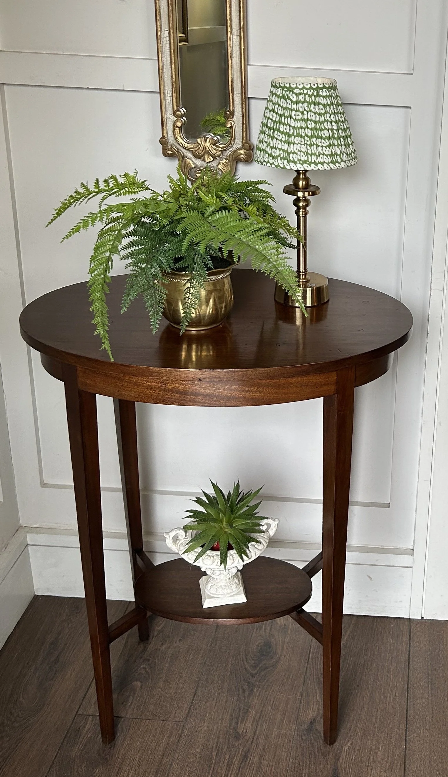 Edwardian Mahogany Lamp Table