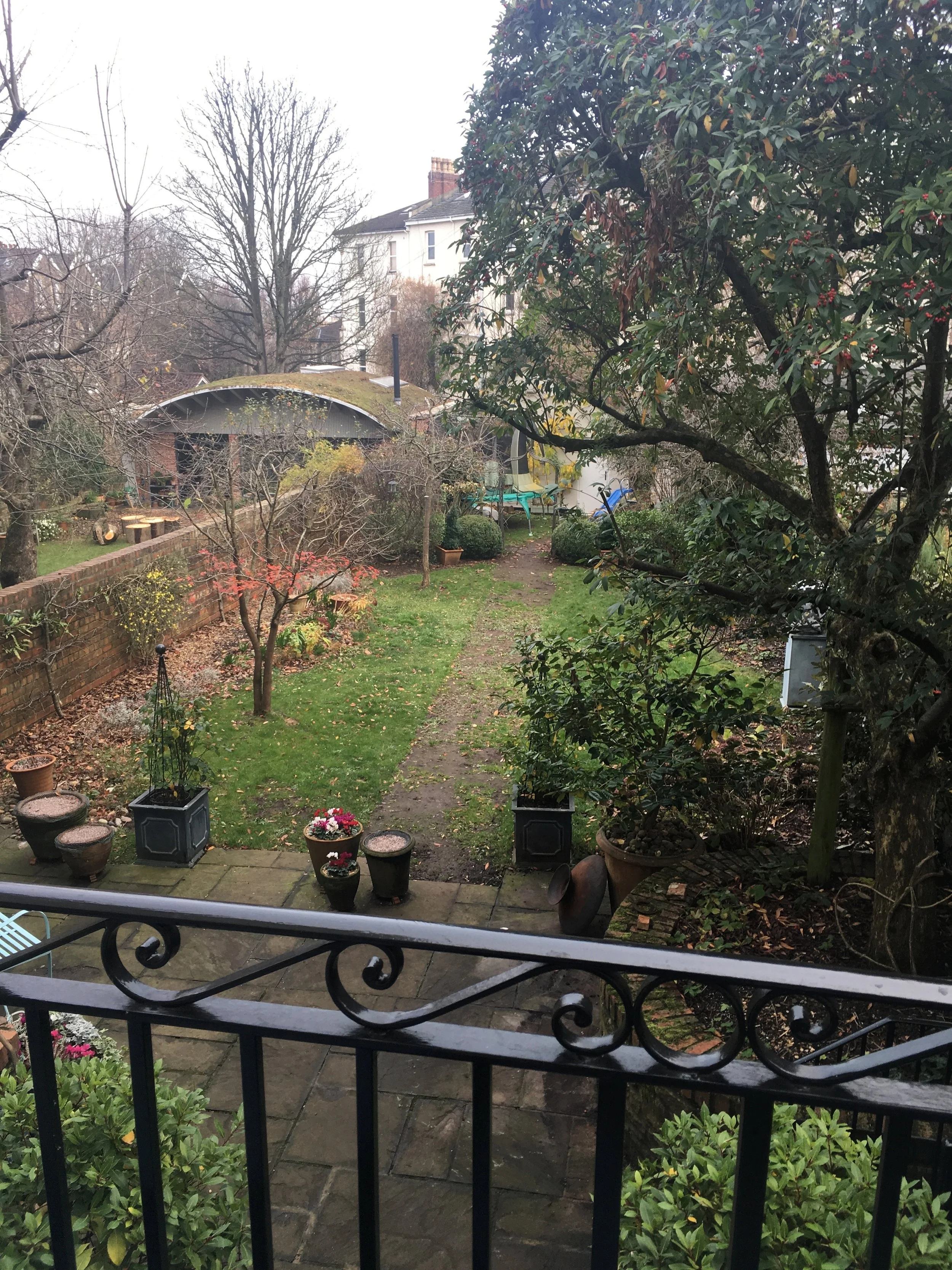 Following the build process on our Clifton garden