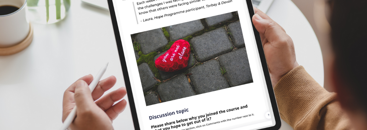 Tips on how to keep going with online learning