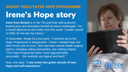 Hope Programme for the South West — Hope For The Community CIC