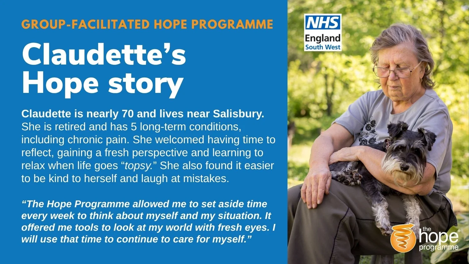 Hope Programme for the South West — Hope For The Community CIC