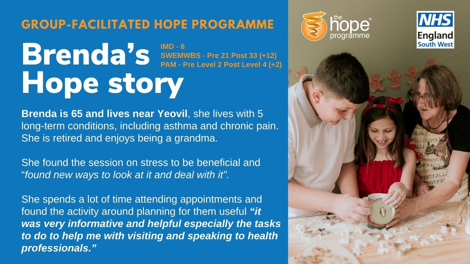Hope Programme for the South West — Hope For The Community CIC