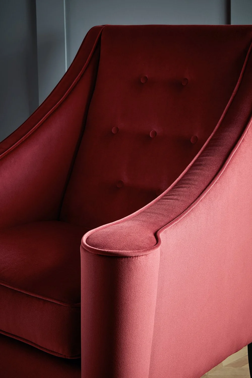 re upholstery fabric job velvet seat edinburgh morningside