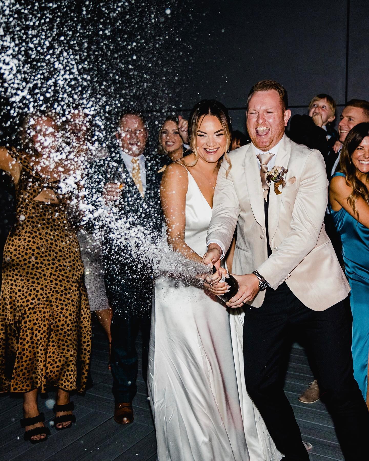Throwback to Mr. and Mrs. Pettit's wedding last year at Pipe and Glass, followed by the party at the Lexington! 

Here&rsquo;s just a few snaps from their fun fuelled wedding!

Safe to say, I was scared for my camera's life during this first shot, bu