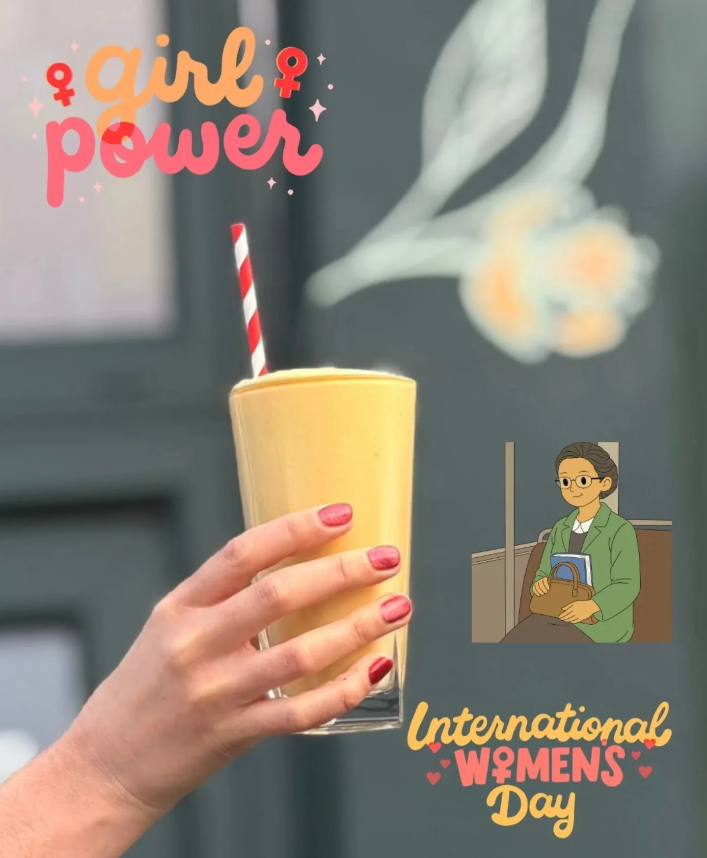 International Women&rsquo;s Day Special ✨️ 08.03.26

Our chosen woman for the spotlight this @internationalwomensday_global is 
Rosa Parks who fought against racial discrimination and segregation
&pound;1.00 of every smoothie sale will go to @womensr