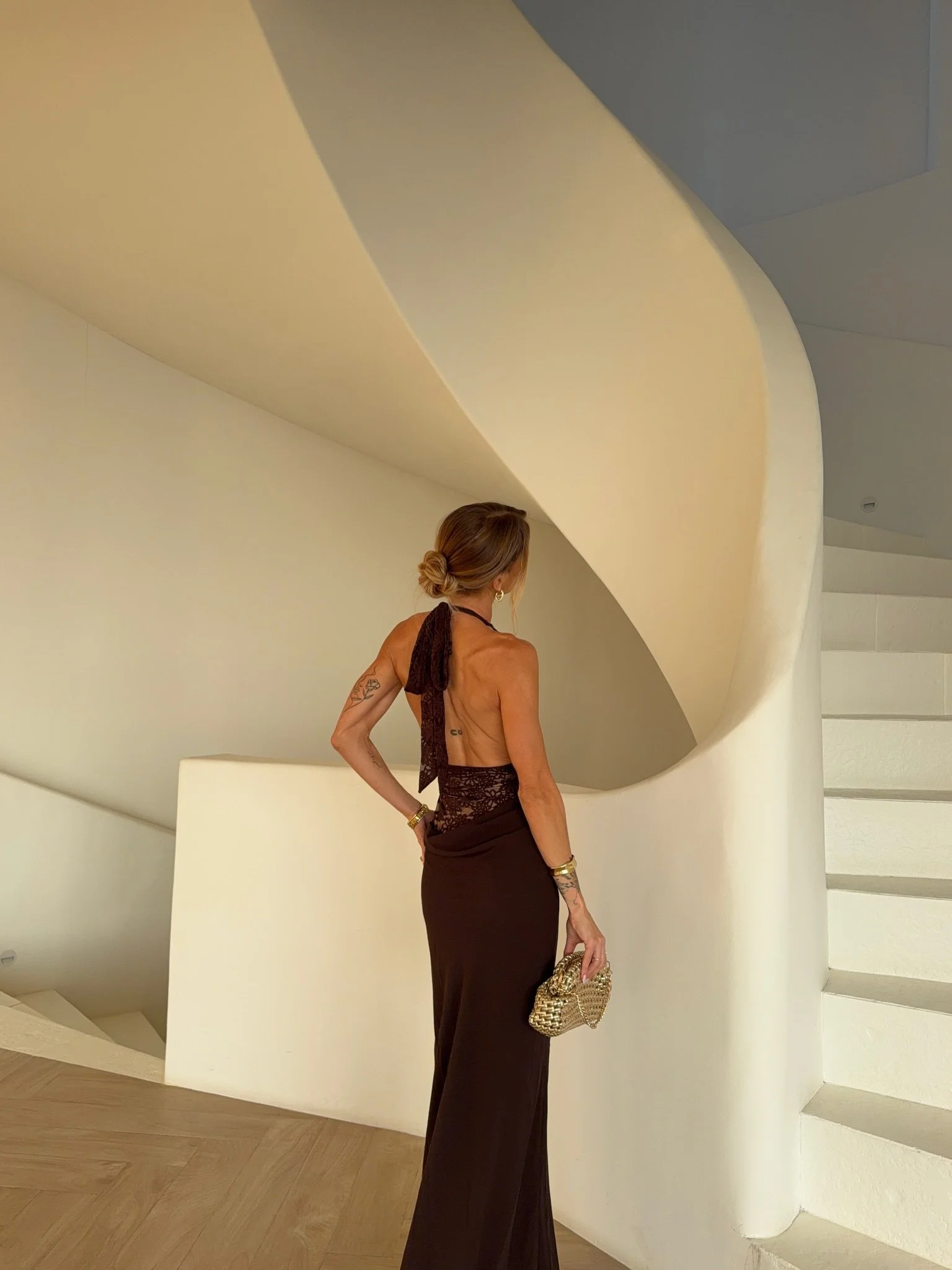 Let&rsquo;s be honest, the best bit about a girls trip is the outfits 🤎

Dress is @runawaythelabel (DC: ELOISE15 gives you girlies 15% off btw)