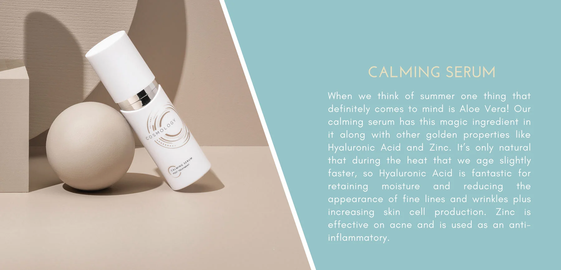 Calming Serum from Cosmology Skincare