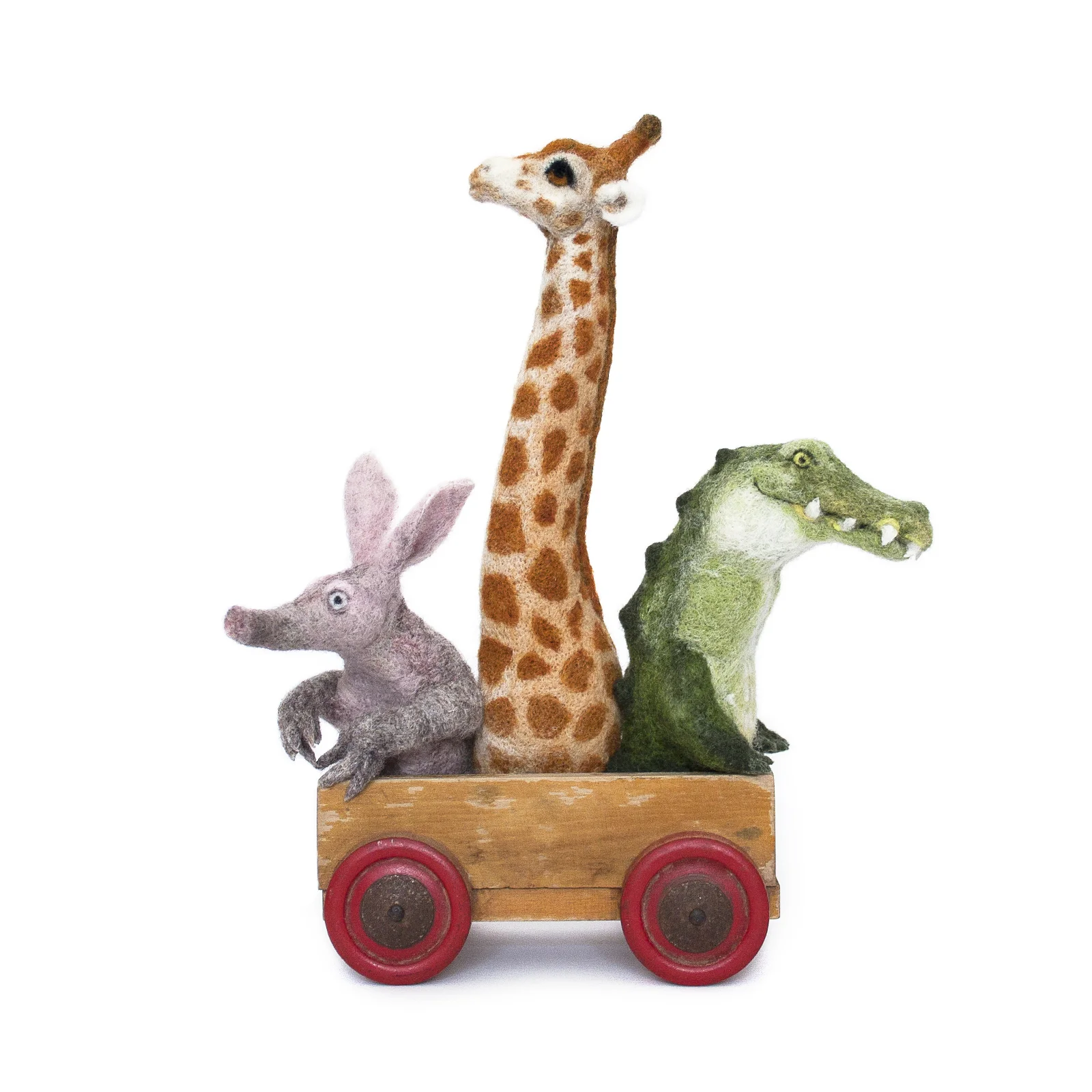 Needle Felted Giraffe