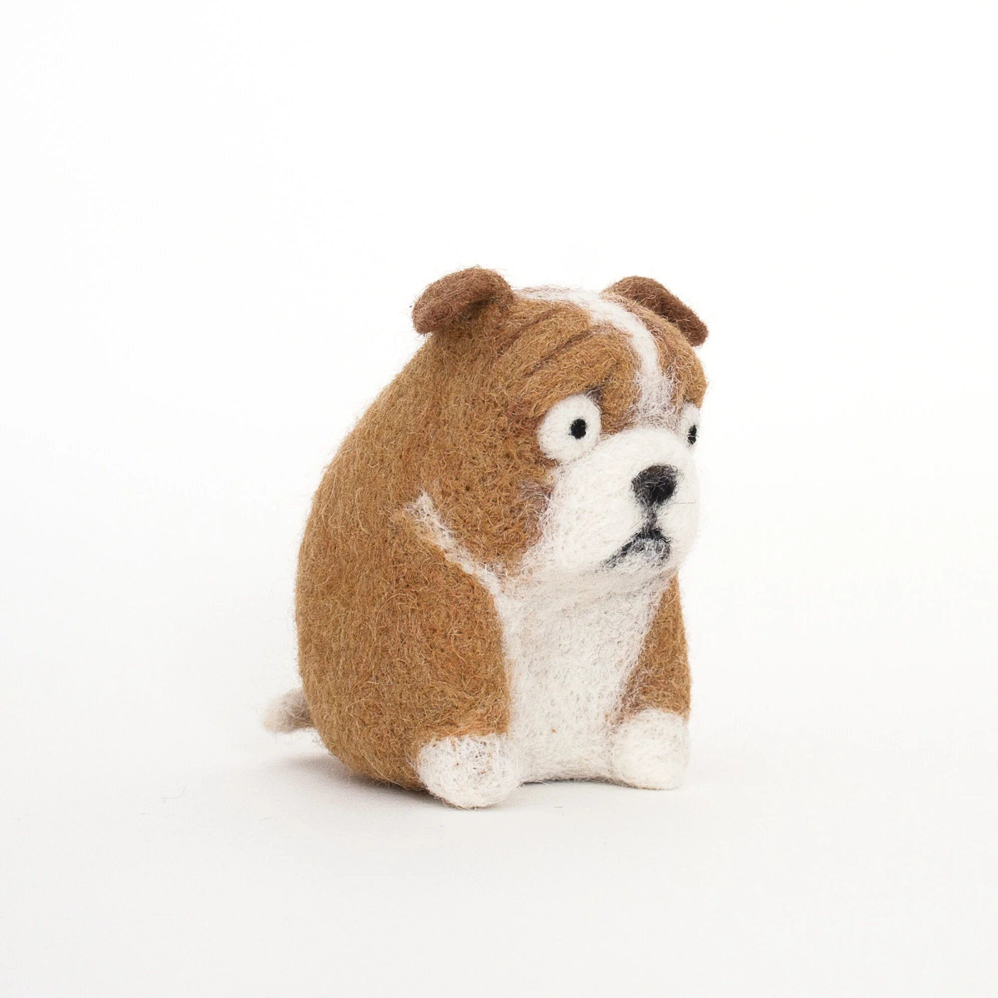 Needle Felted British Bulldog