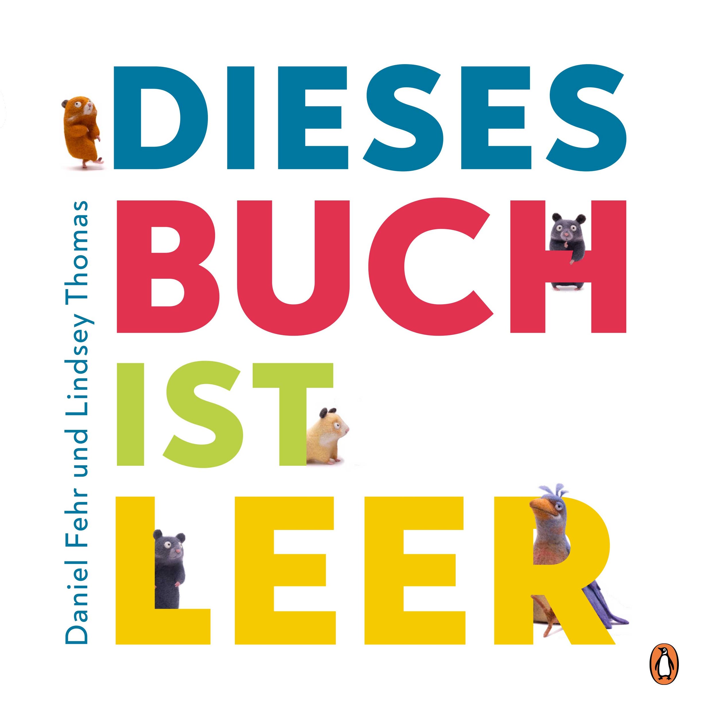 Illustrating Dieses Buch ist LEER  | Needle Felting Picture Book Art