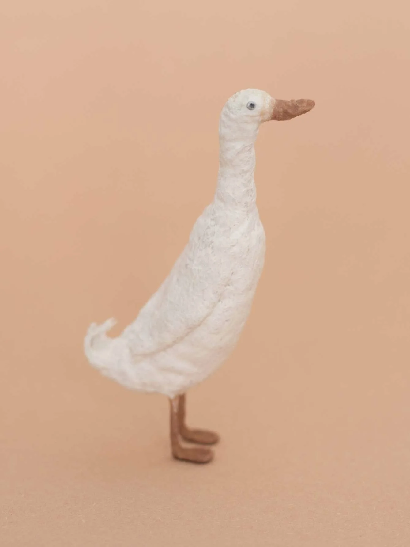 Spun Cotton | Miniature Runner Duck Sculpture