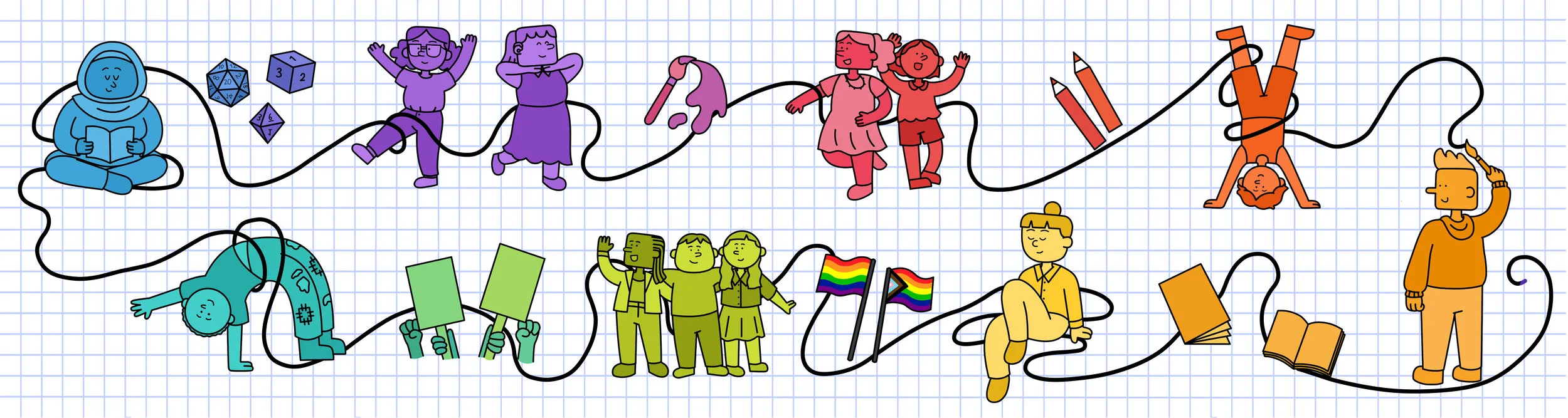 Safe Spaces Trail- Comics Youth