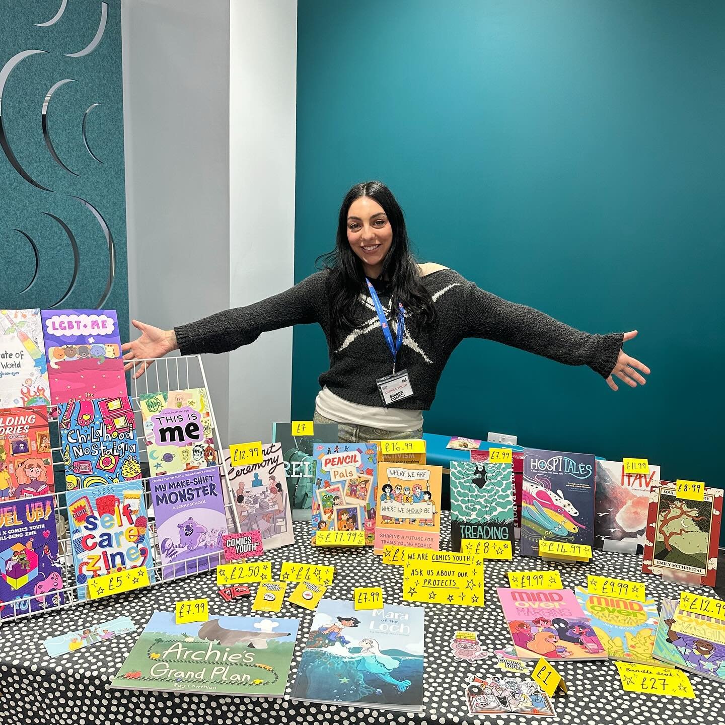 We&rsquo;ve had a fab time @barrow_bid for Barrow Does Comics today! Thank to all who came down to chat with us and picked up some of our Marginal books