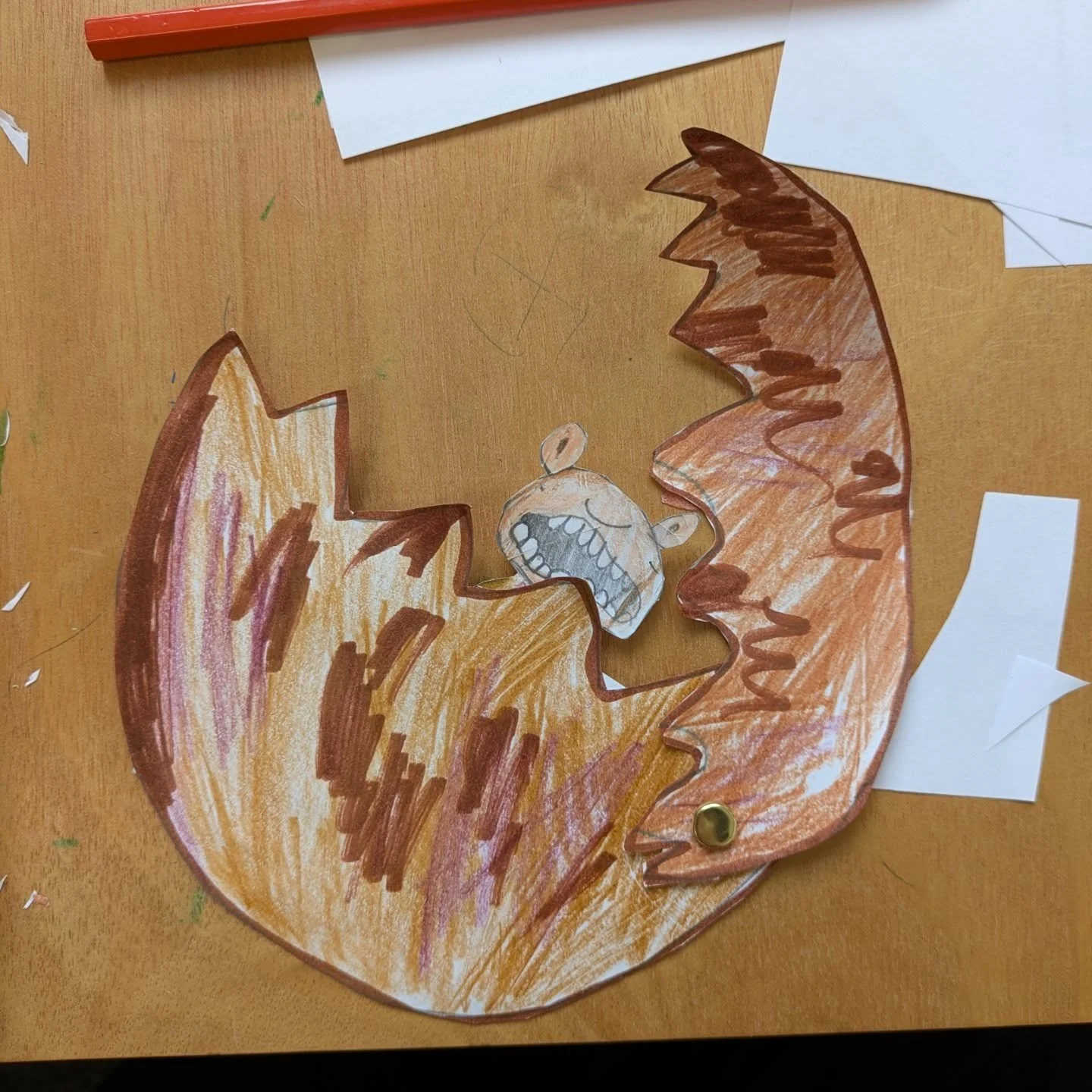 Another EGG-cellent Saturday Comics Workshop today making our own hatching creatures, followed by making our very own bookmarks in Here For The Nerds!