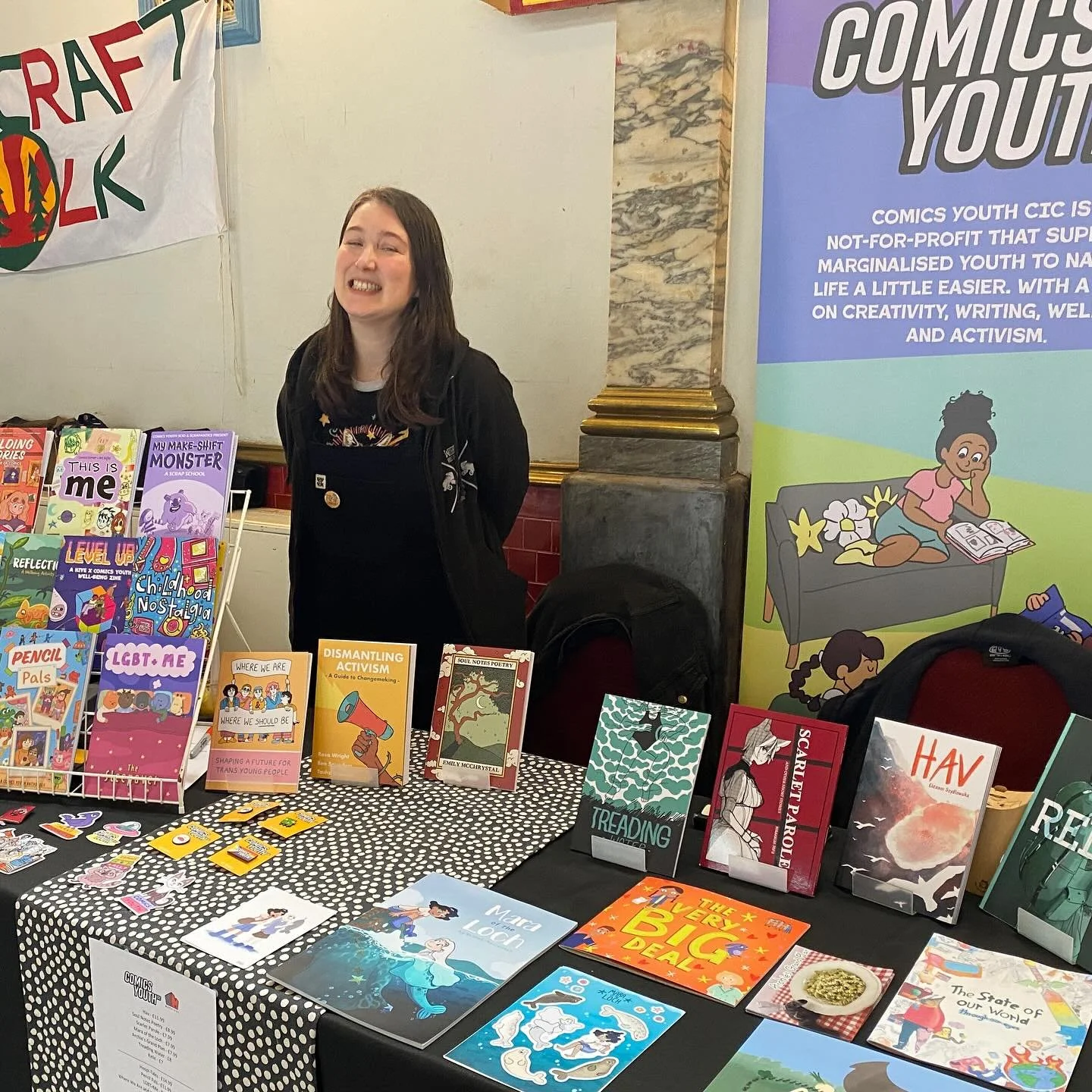 We&rsquo;re all set up at Yo! Comics in London today!!
Come along and say hello if you&rsquo;re in the area.