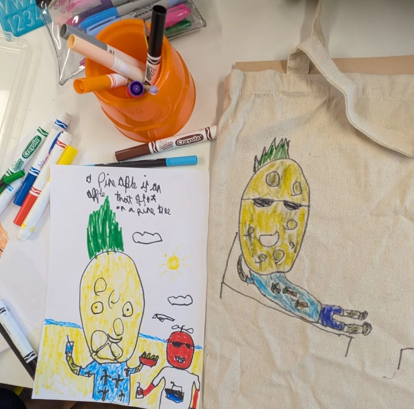 Another two great Saturday sessions at Comics Youth!

🌊In Saturday Comics our 8-13 year olds designed characters inspired by weather and nature and used them to create their own tote bags 

👾 And it was gaming galore in Here For The Nerds with our 
