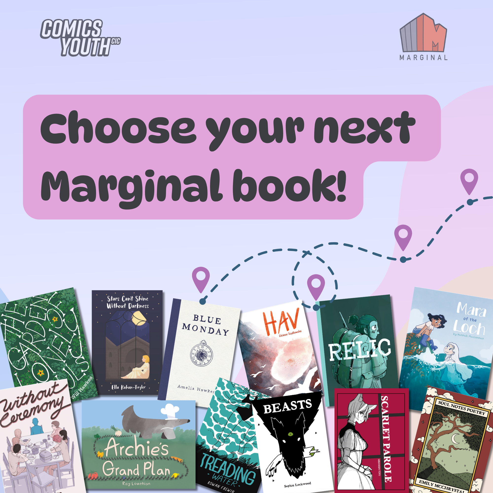 Choose Your Next Marginal Book! ✨📚