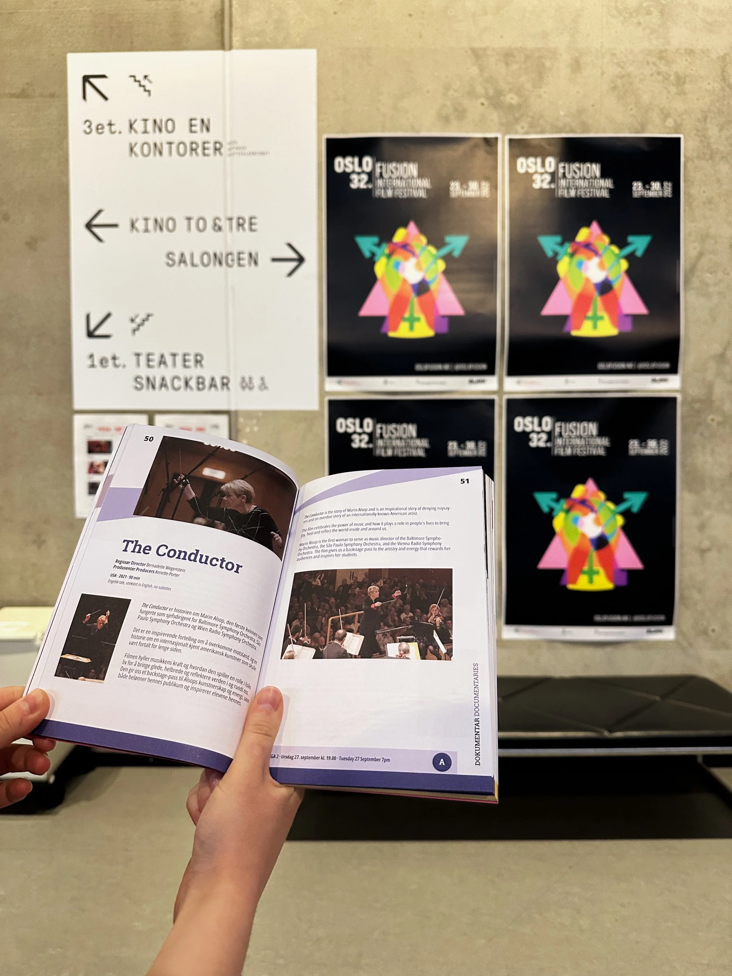 Classical music and girl power: The Conductor at Oslo/Fusion