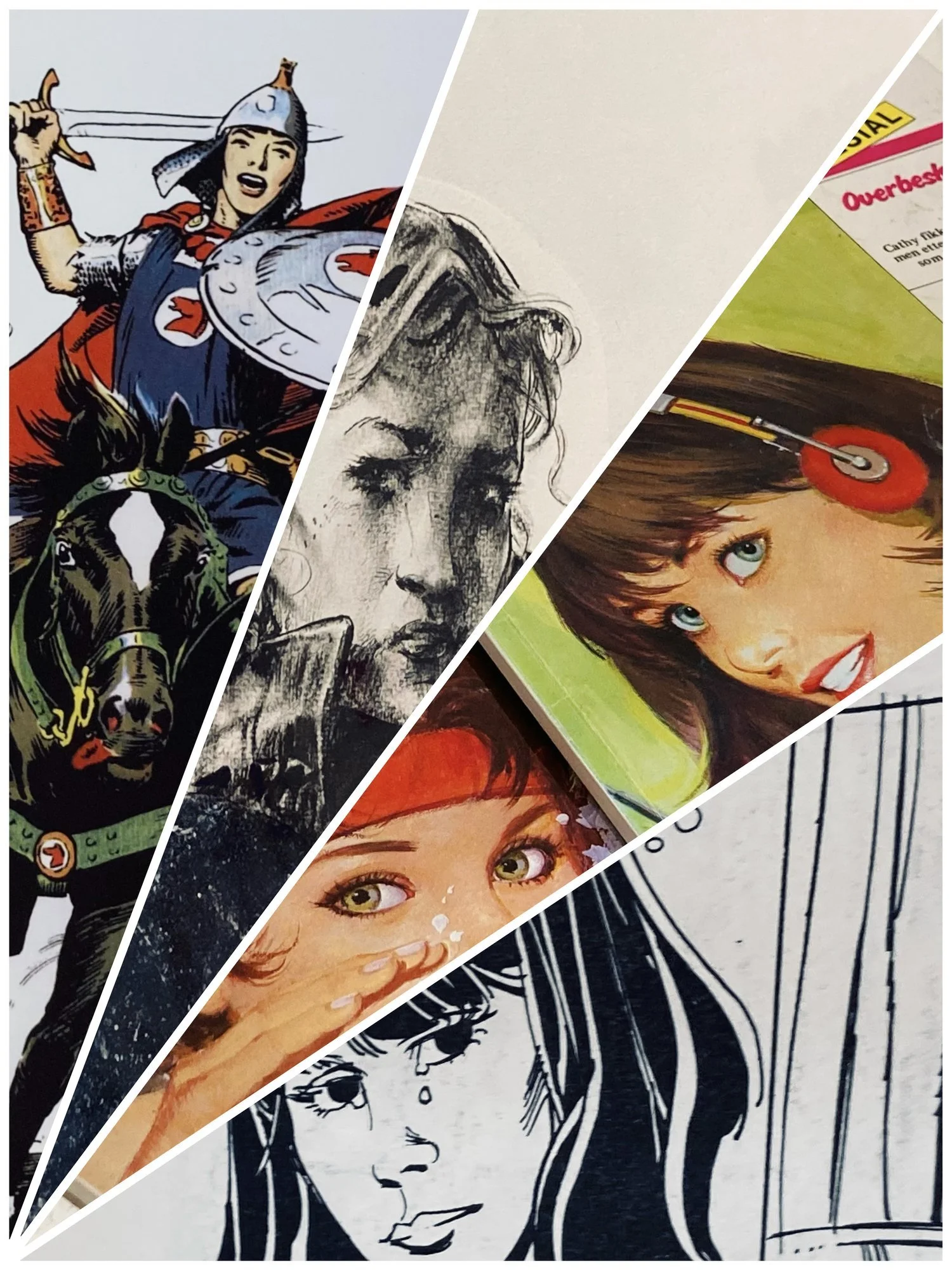 Ny utstilling på Nasjonalgalleriet: Tegneserienes Historie