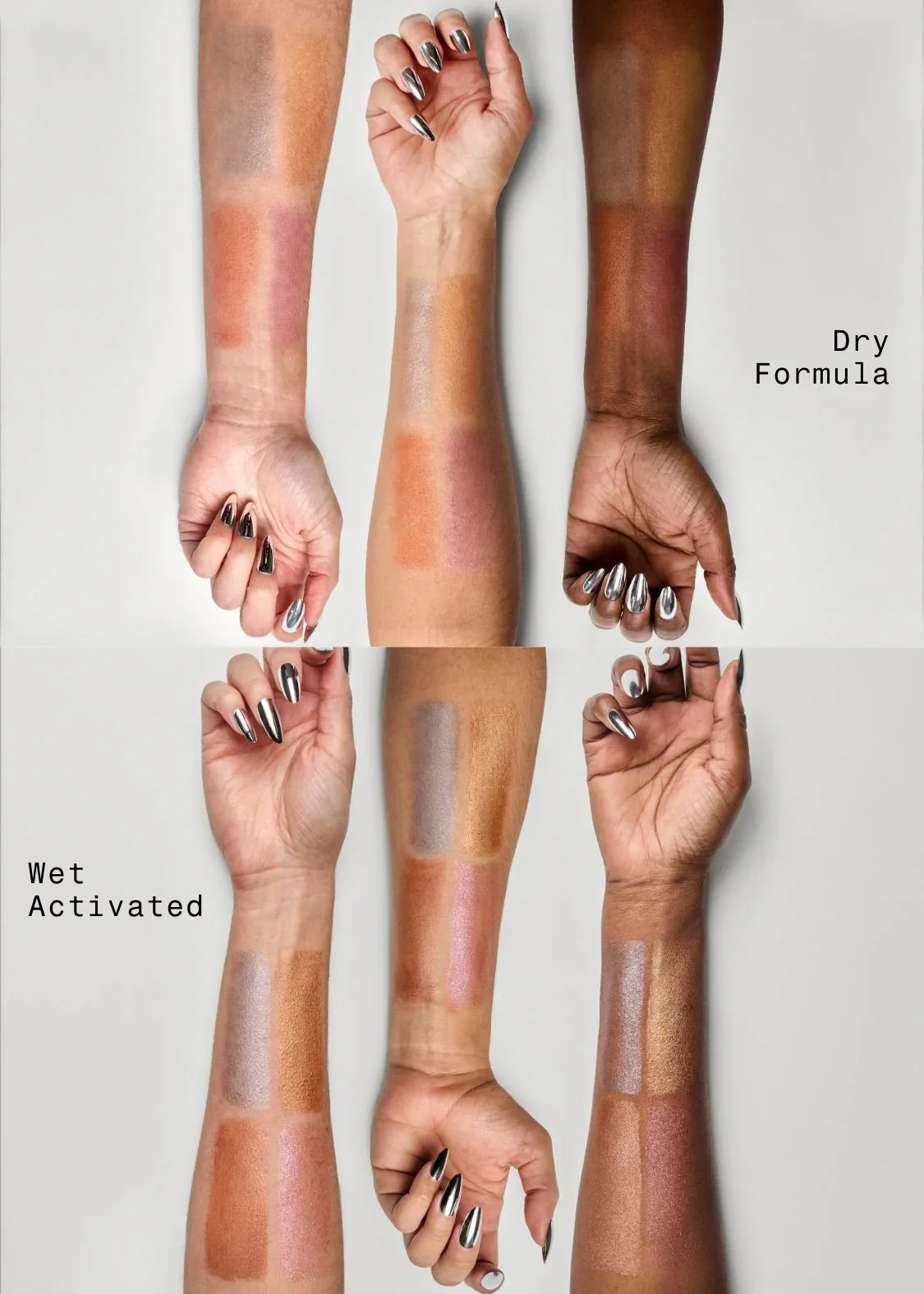 swatches from the leaked labs website