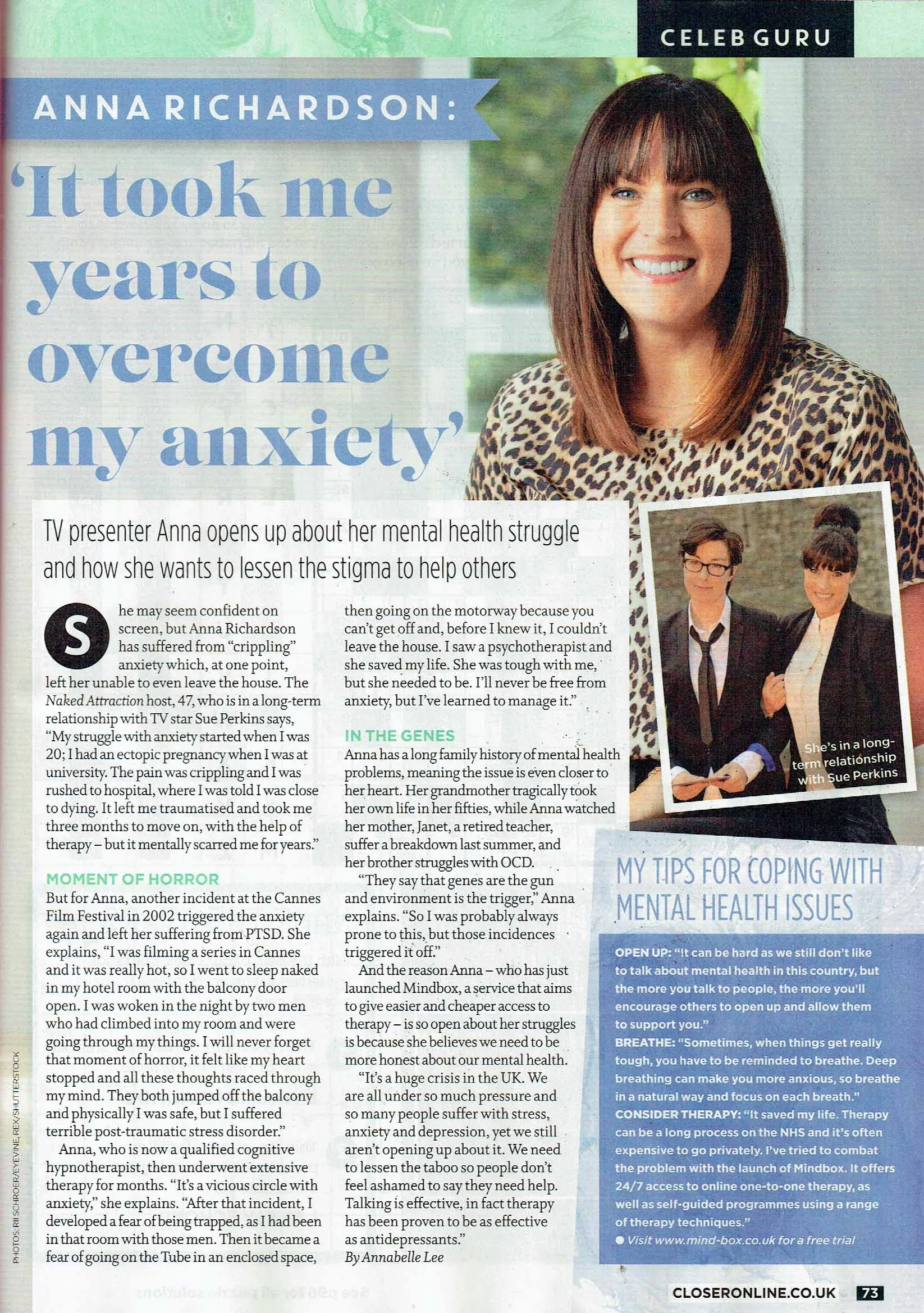 Closer, Anna Richardson, Celeb Guru feature, 3 - 9 March[1].jpg