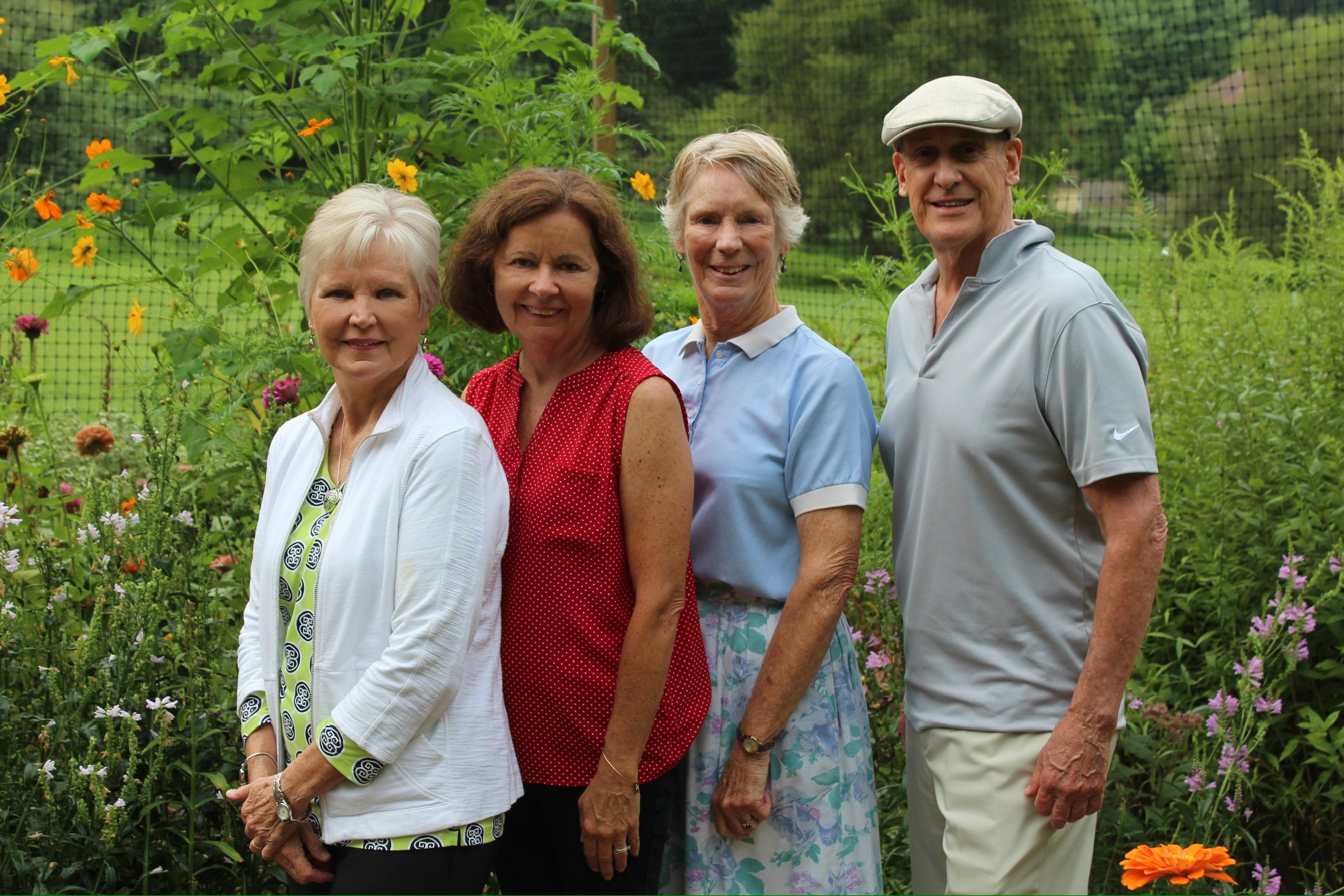 Left to Right: Mary Jane Shanks, Linda Ambrose, Rudi Horner, Ashby Shanks