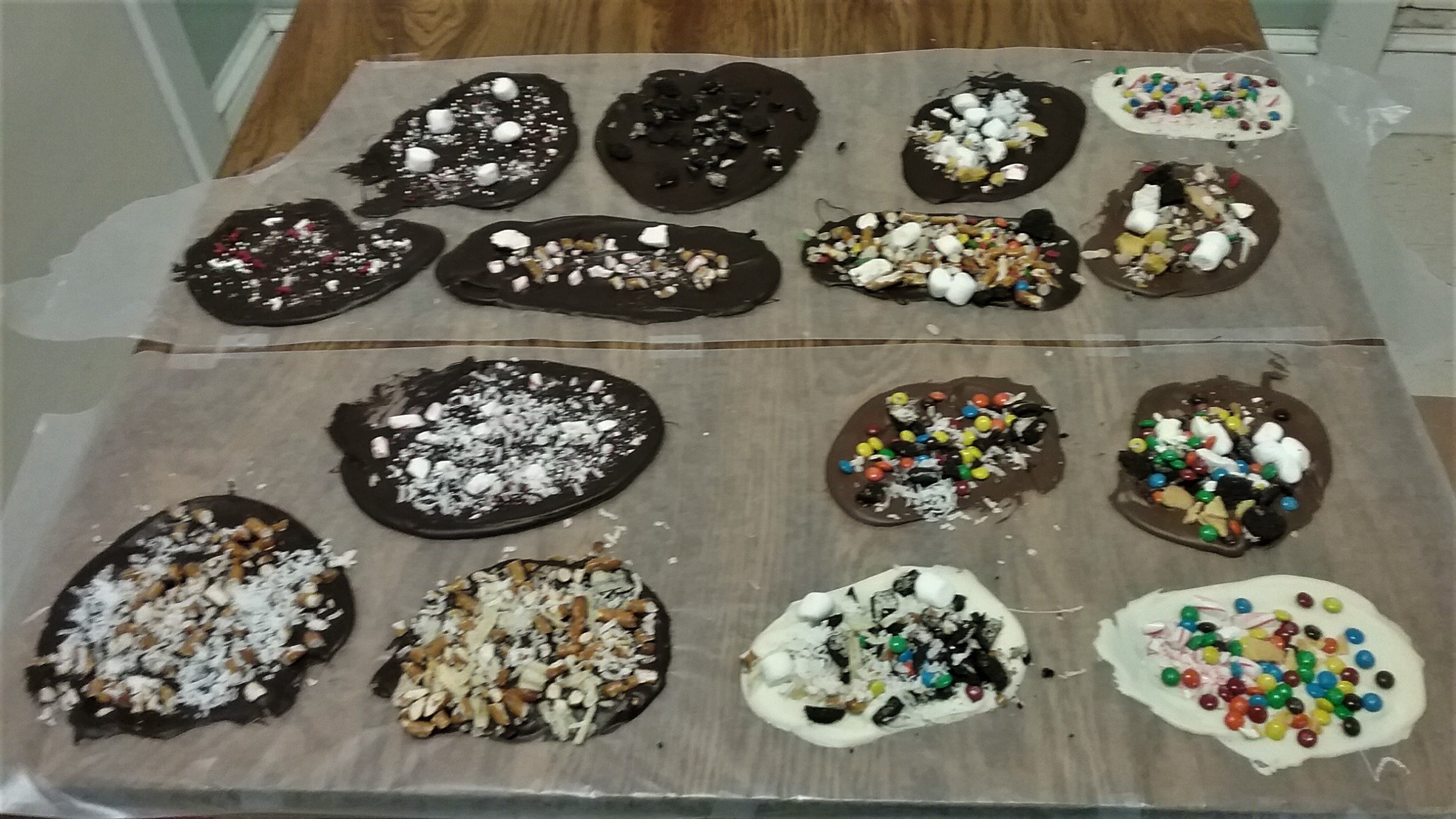 Our creative candy barks