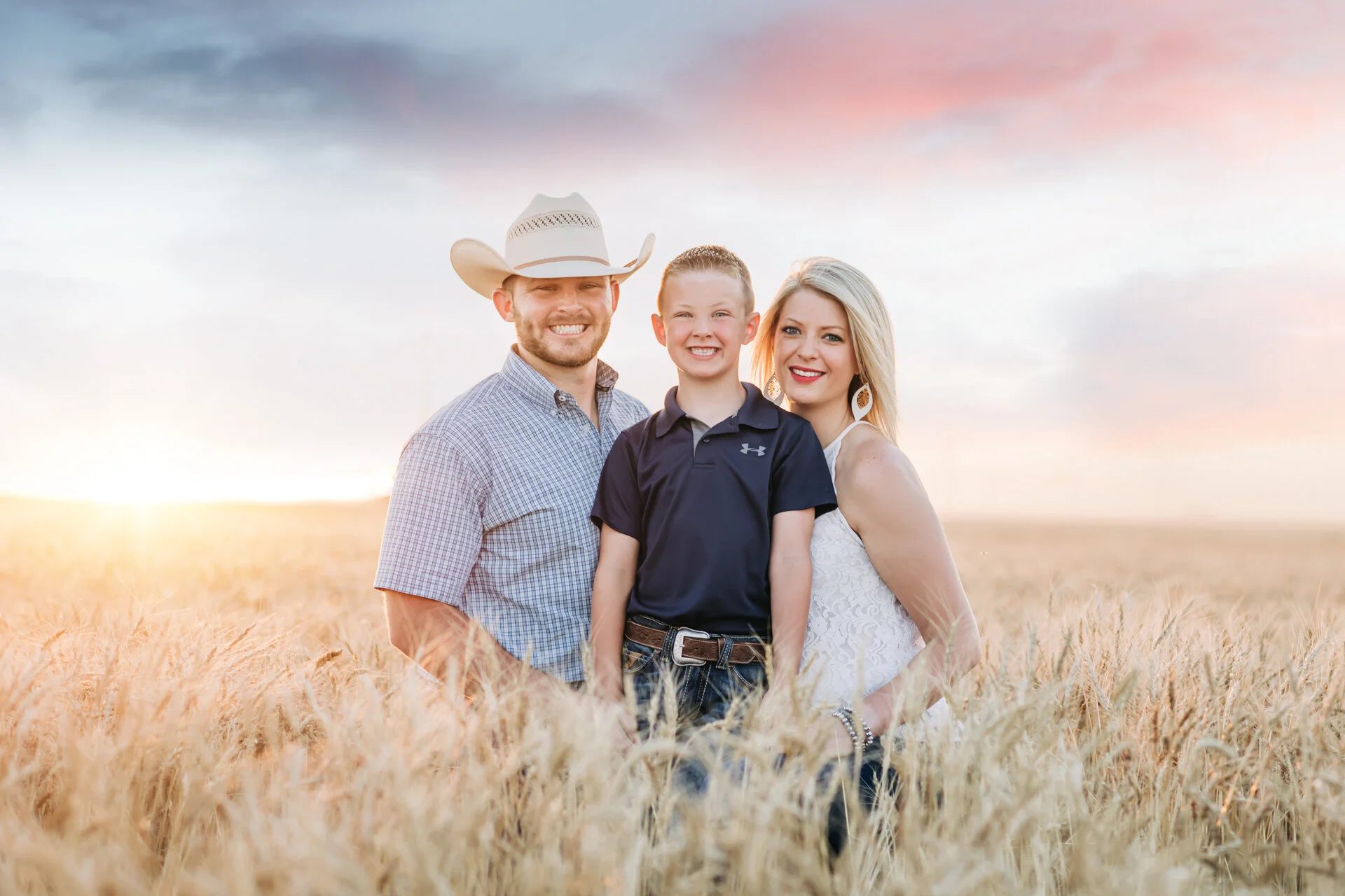 Ball Family | Wheat Field Session 