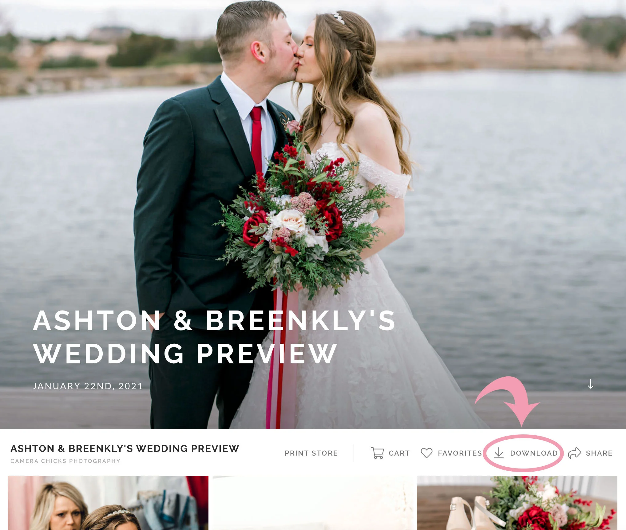 How to Download Images from Pixieset