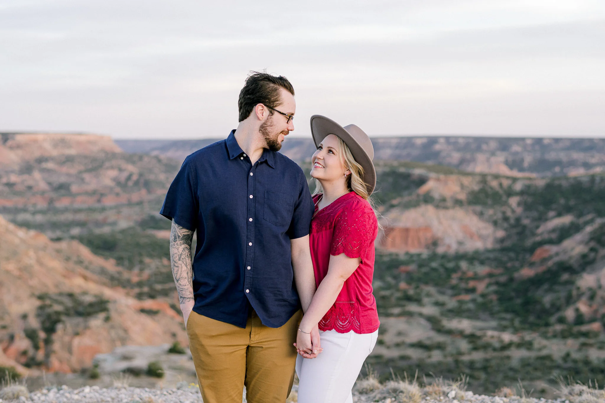 Andrea &amp; Logan | Palo Duro Canyon Engagements