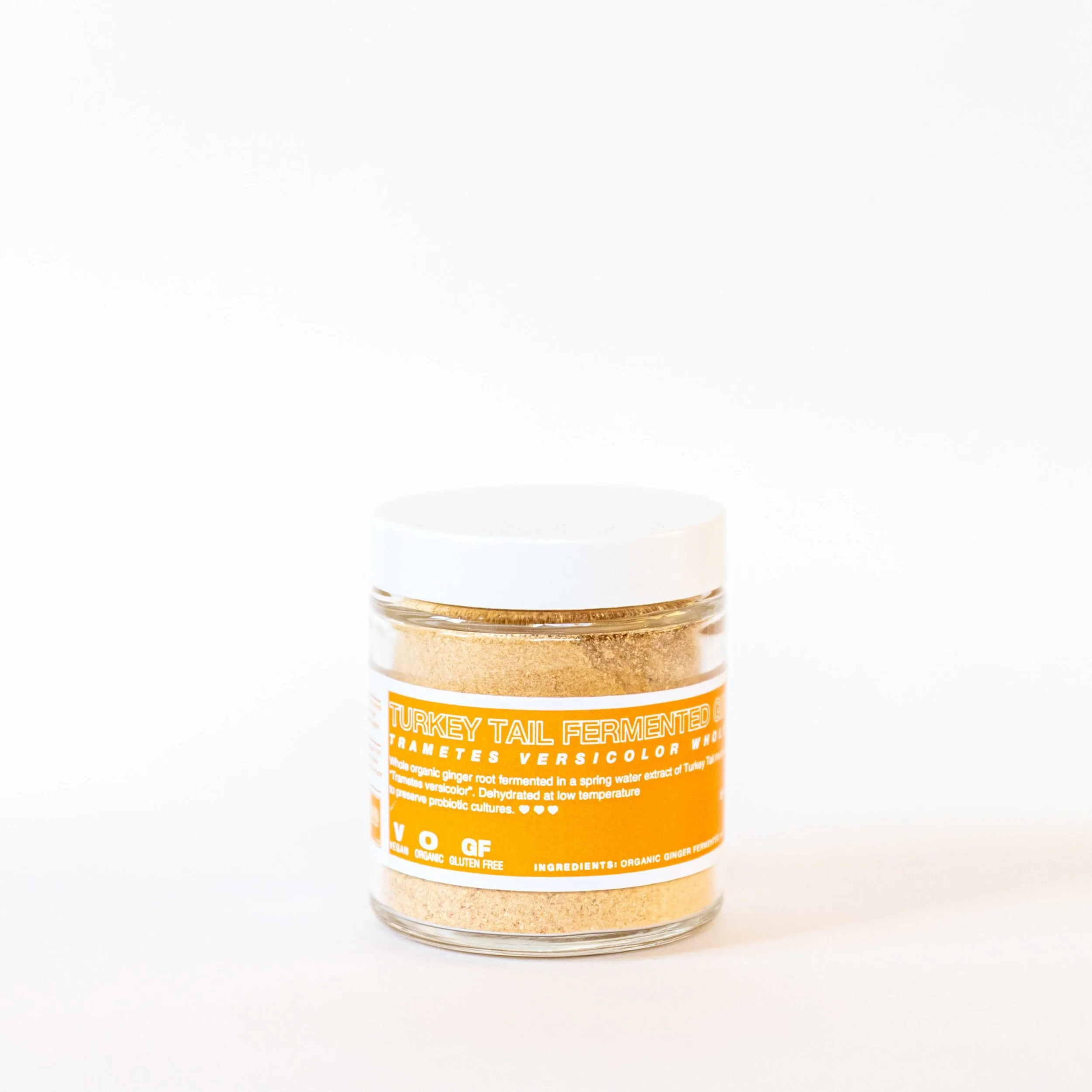 Turkey Tail Fermented Ginger Powder