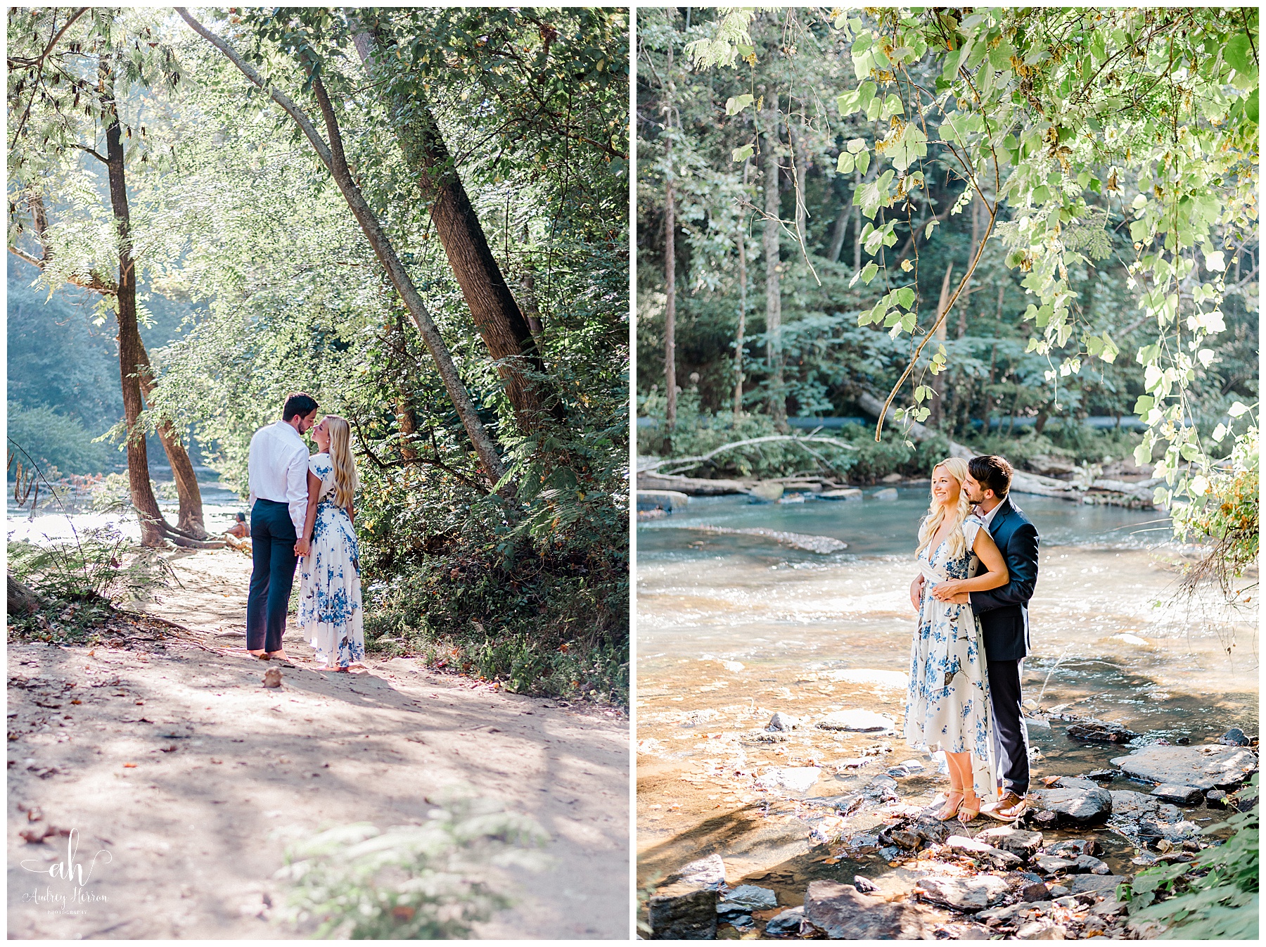 Barrington Hall, Roswell Georgia, Atlanta Engagement, Roswell Engagement, Barrington Hall Engagement, Southern Engagement, Roswell Mill, Roswell Mill Engagement, Vickery Creek
