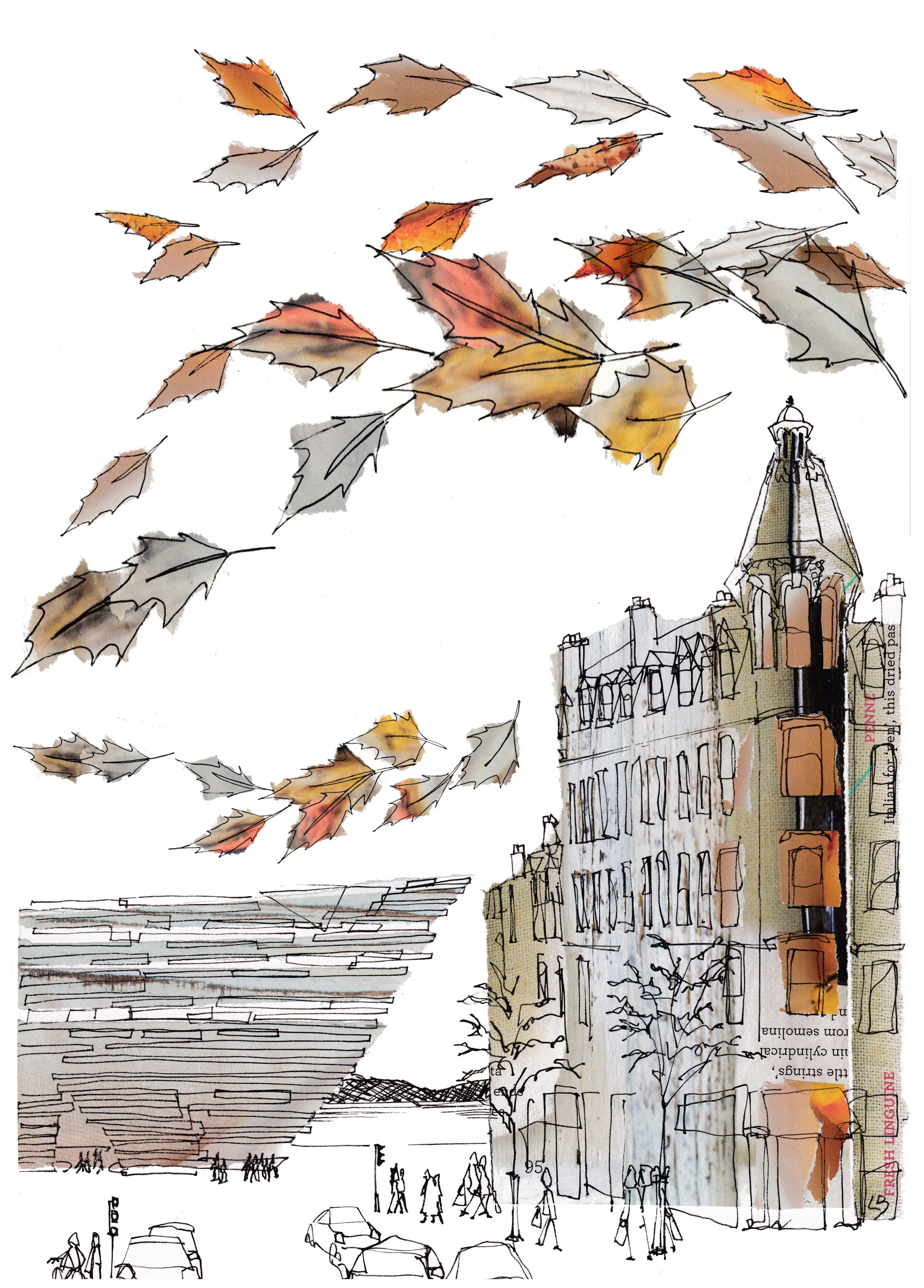 V&A Autumn Leaves LB22 