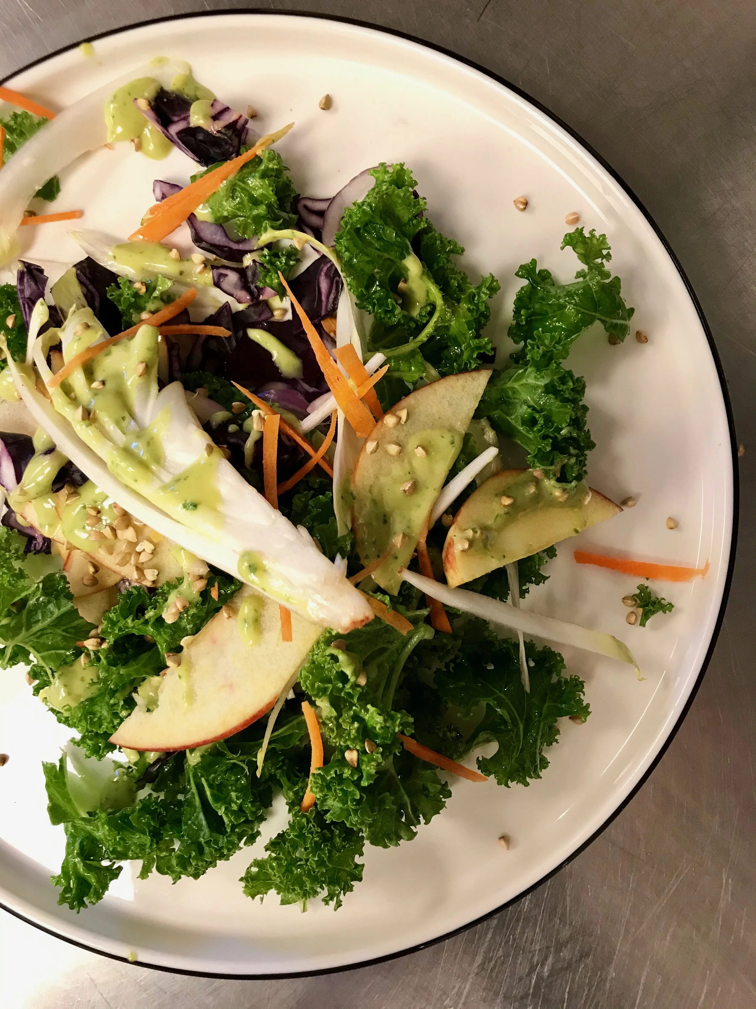 Salade multicolore