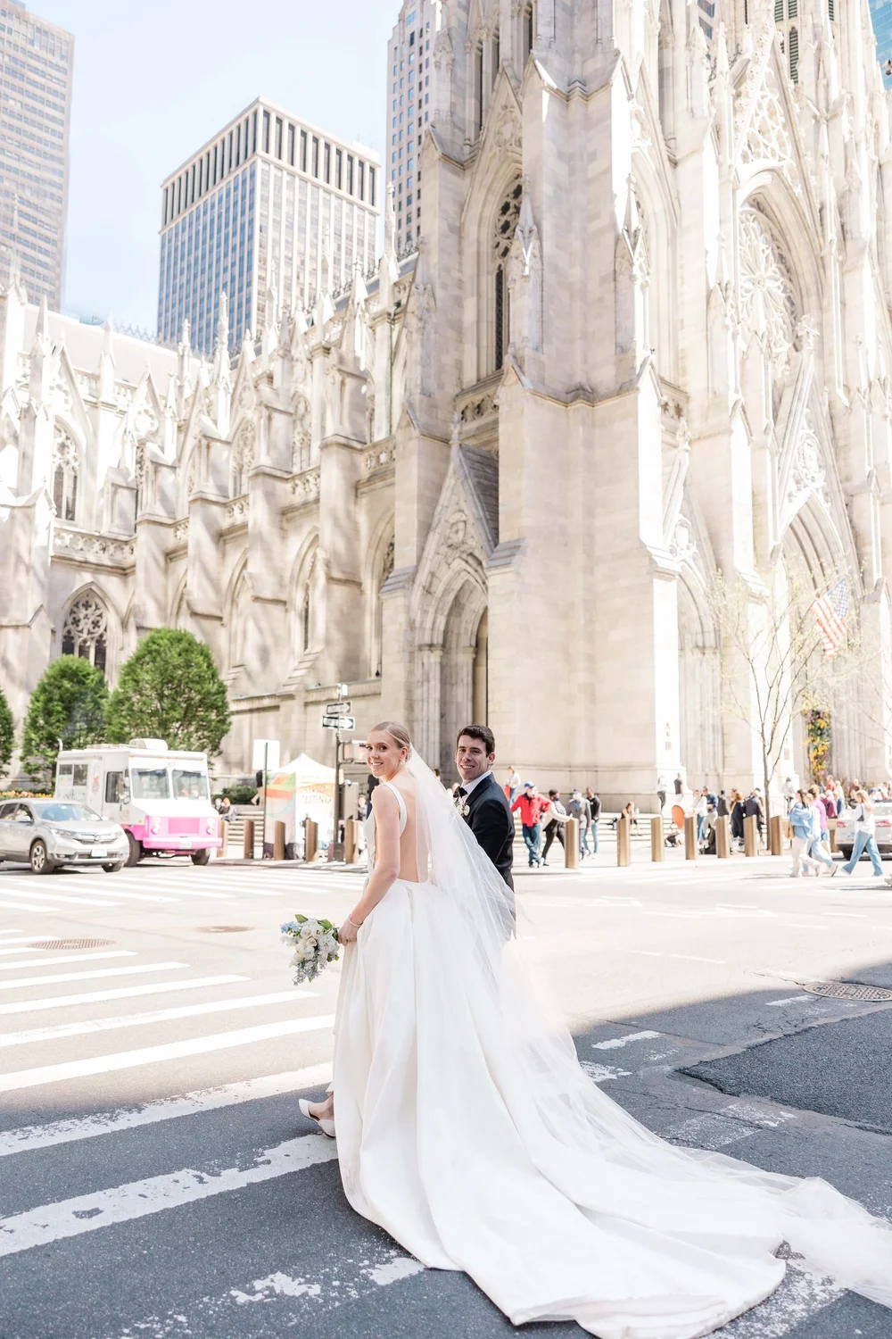 St Patrick s Cathedral NYC Wedding Lizzie Burger Photography NY