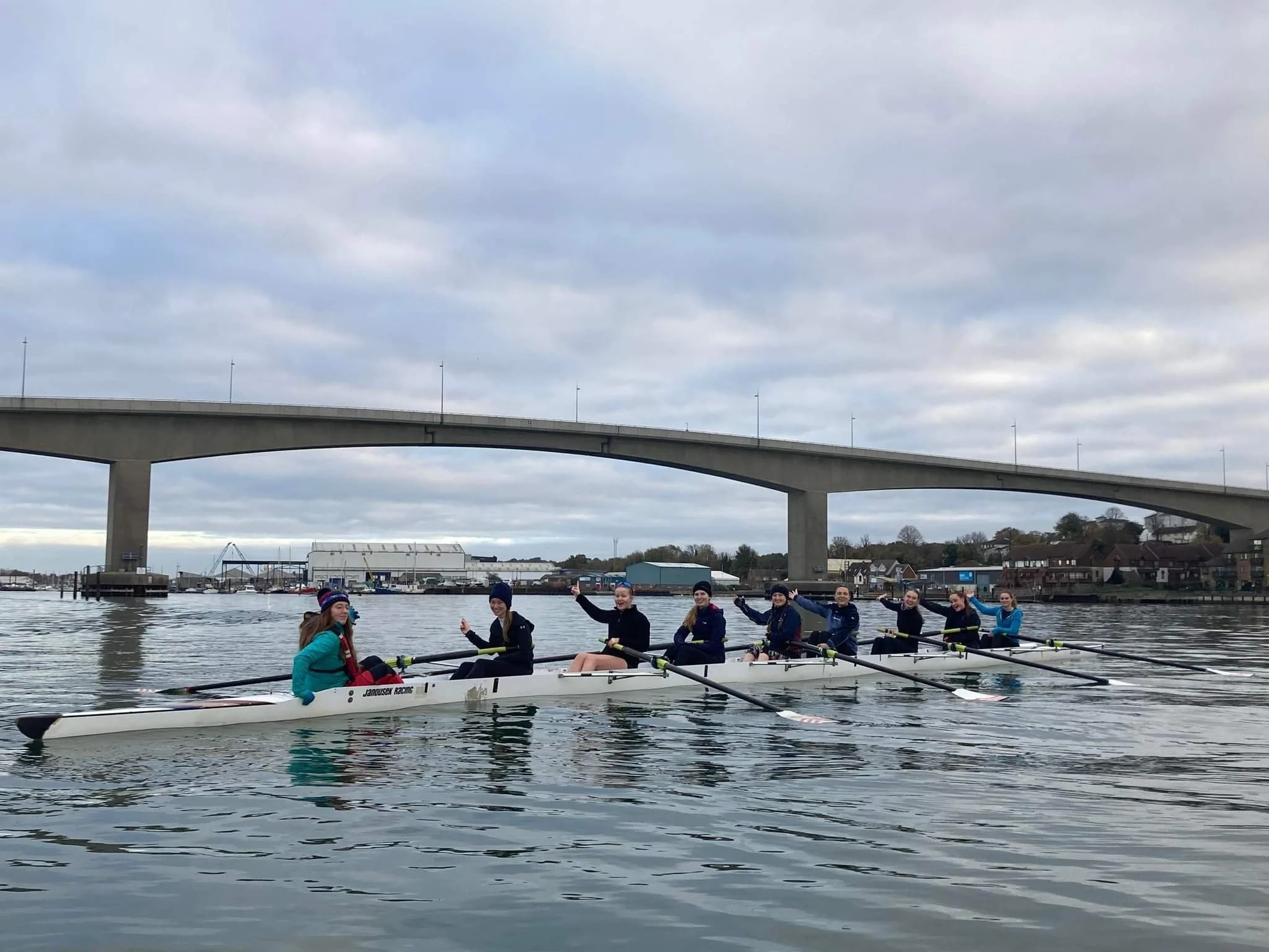 Novice Women's VIII Training