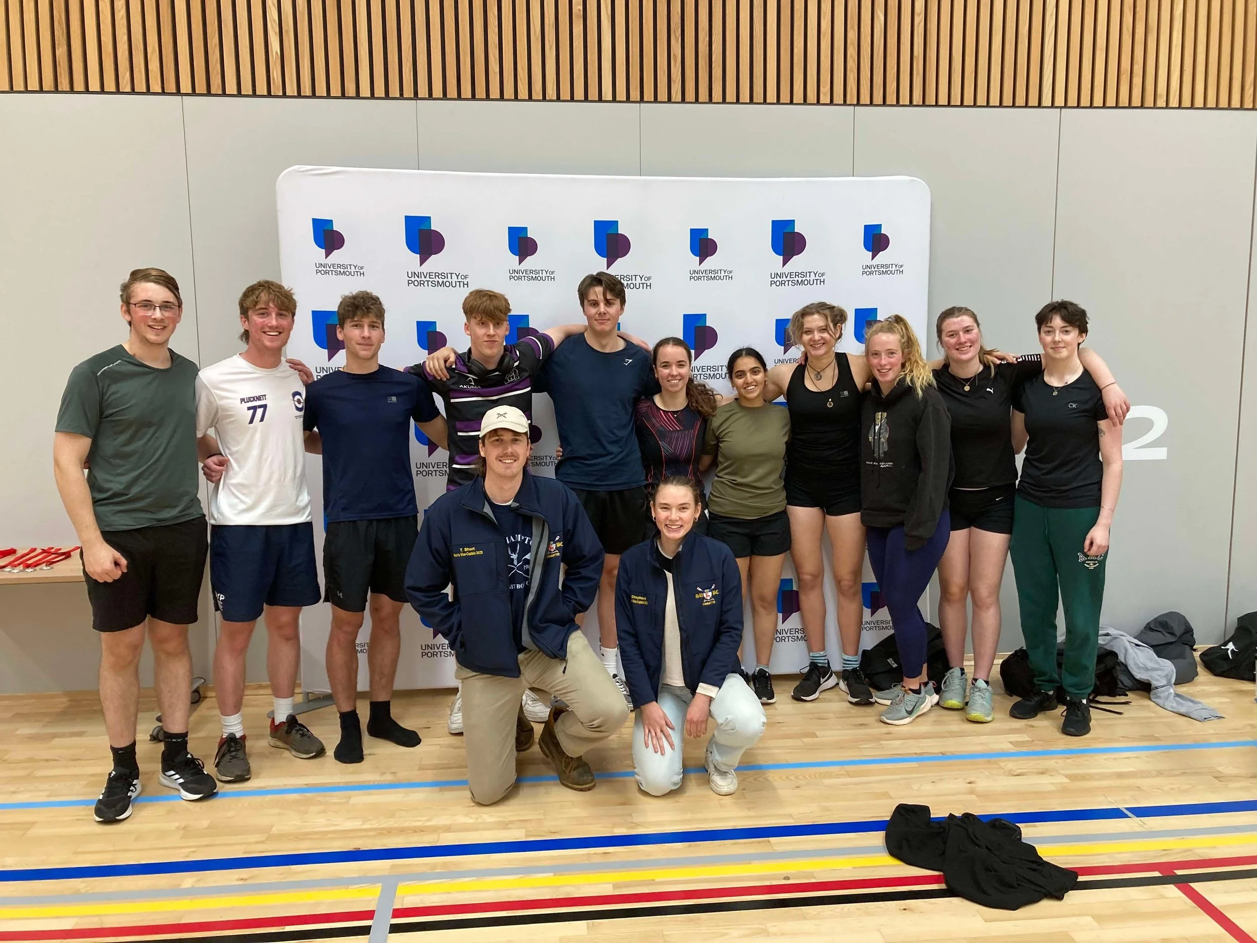 2024 BUCS indoors novice competitors & captains