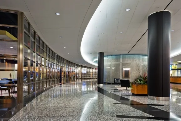 Interior hallway of property