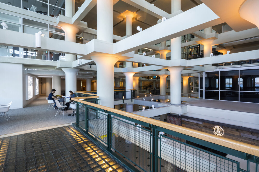 Interior lobby of 207 Queens Quay West