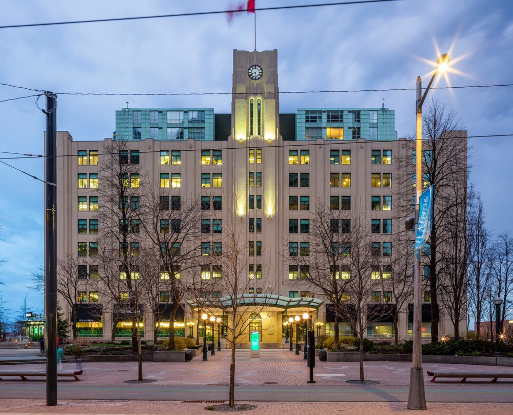 Exterior of 207 Queens Quay West from street