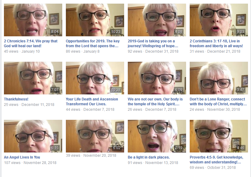 Visit Facebook for Weekly Video