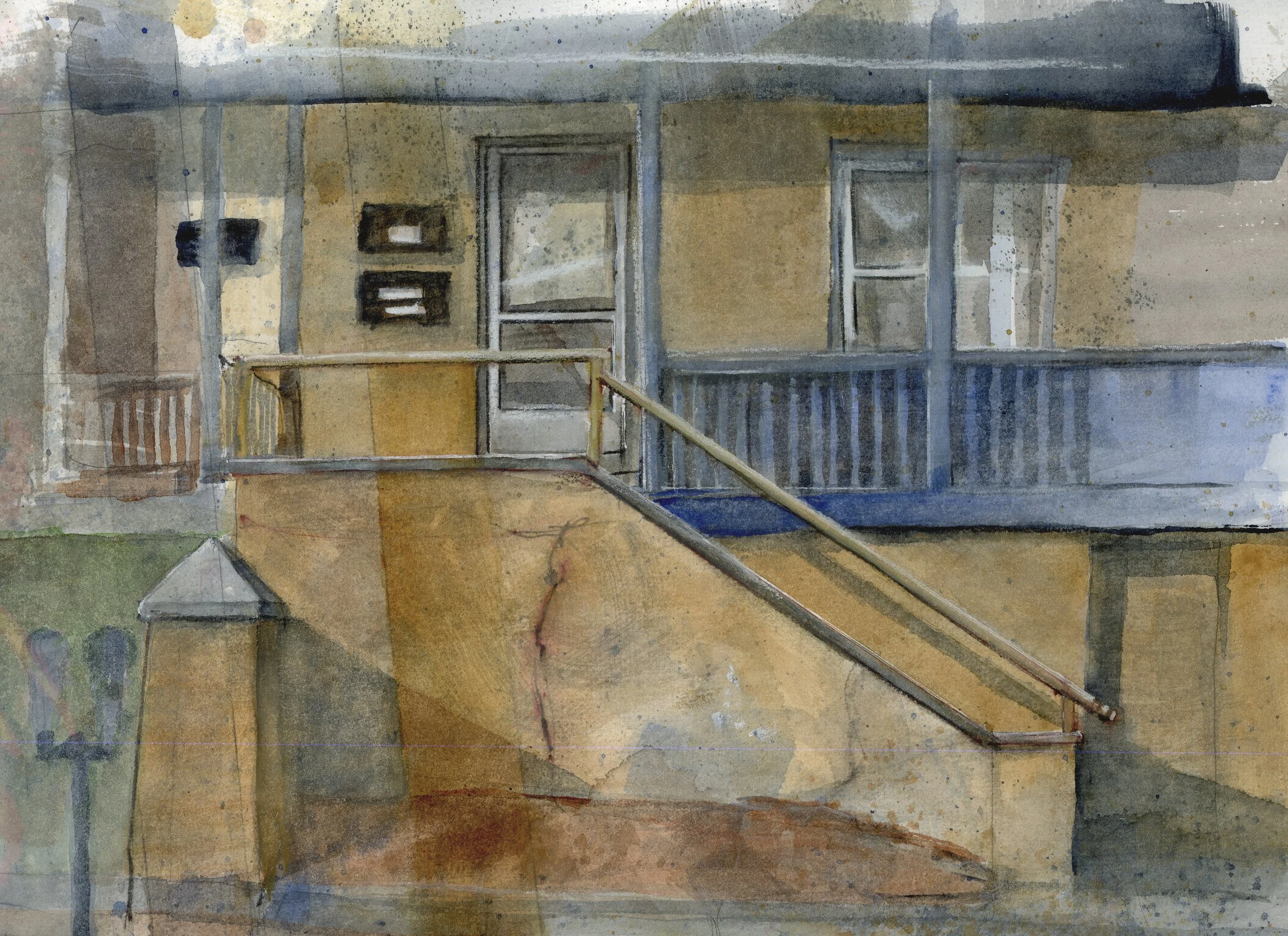 8x10 E. State Street Stairway