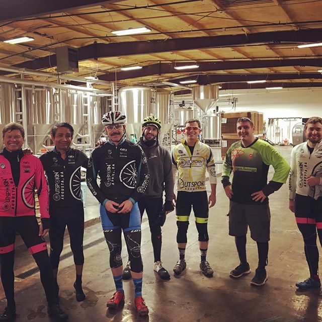 A recipe for success: brewmasters, ridemasters
.
There&rsquo;s a new ride brewing in Augusta - fear not if you missed us this time, we&rsquo;ll be back again after the Holidays 🦖👍🏼
.
#pedaltothepint #ridewithfriends #beginnerswelcome #21anduptodri