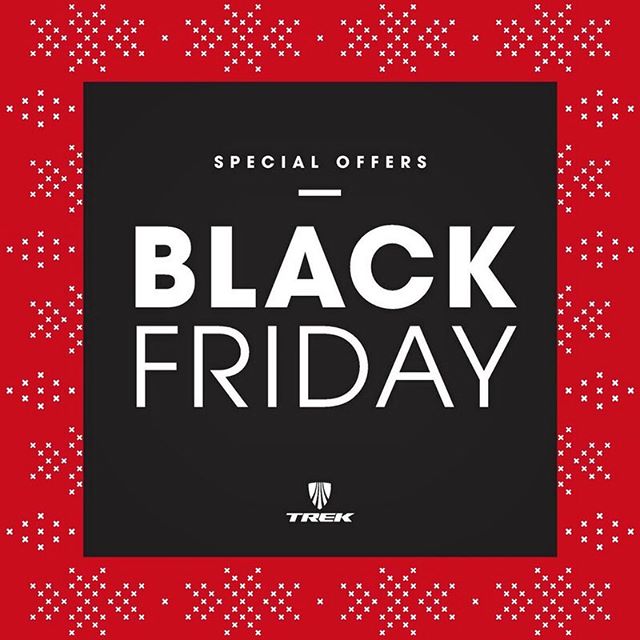 Burn off that turkey! Stop by tomorrow, Saturday and Monday only for in store only specials on all Trek bikes and Bontrager accessories 🎉🎉🎉🎉🏍🏍🏍🏍🏍🏍🏍🎰🎰🎰🎰🎰🎰🎰