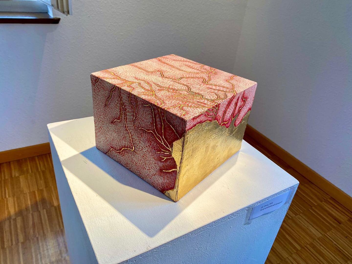 C. B., 2021 &ldquo;China&rdquo;, painted cube
