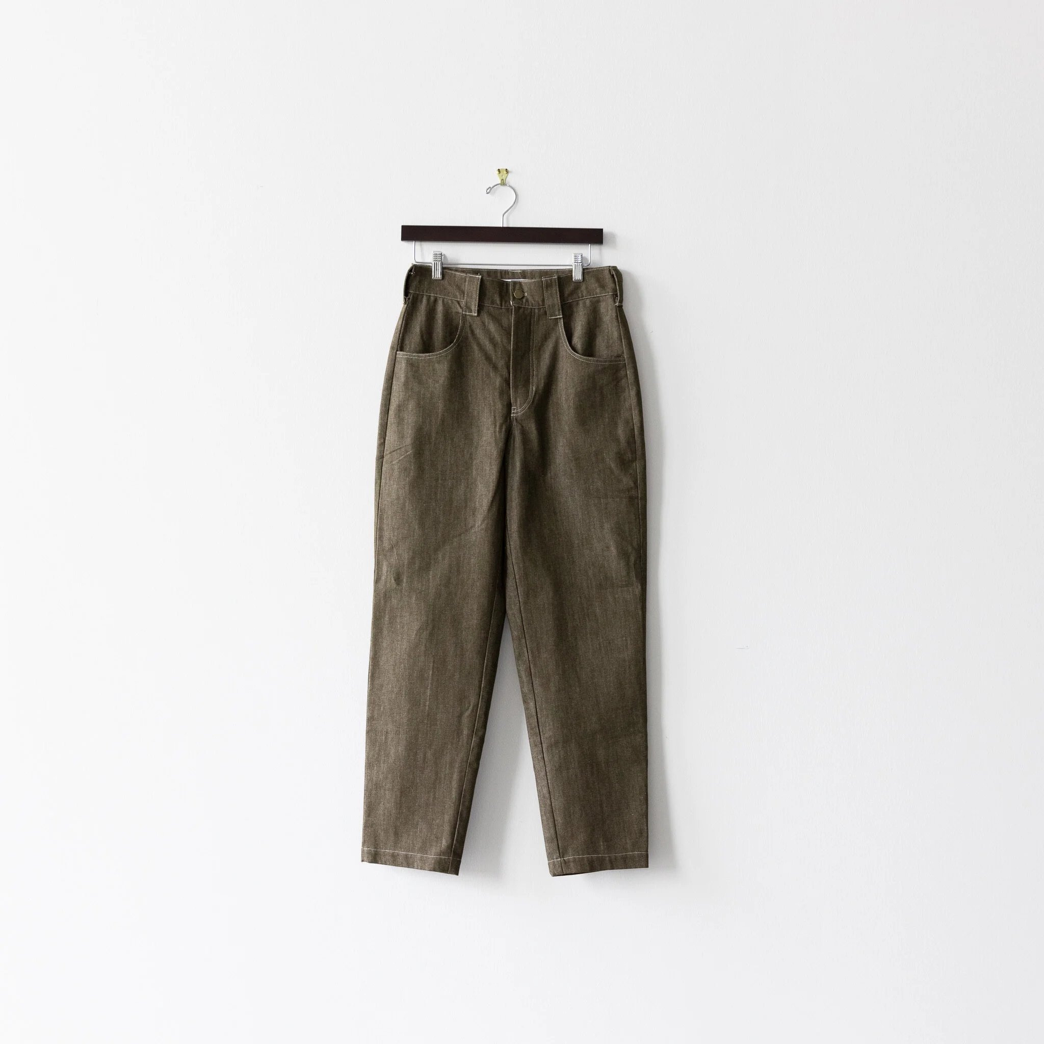 studio pant - moss denim