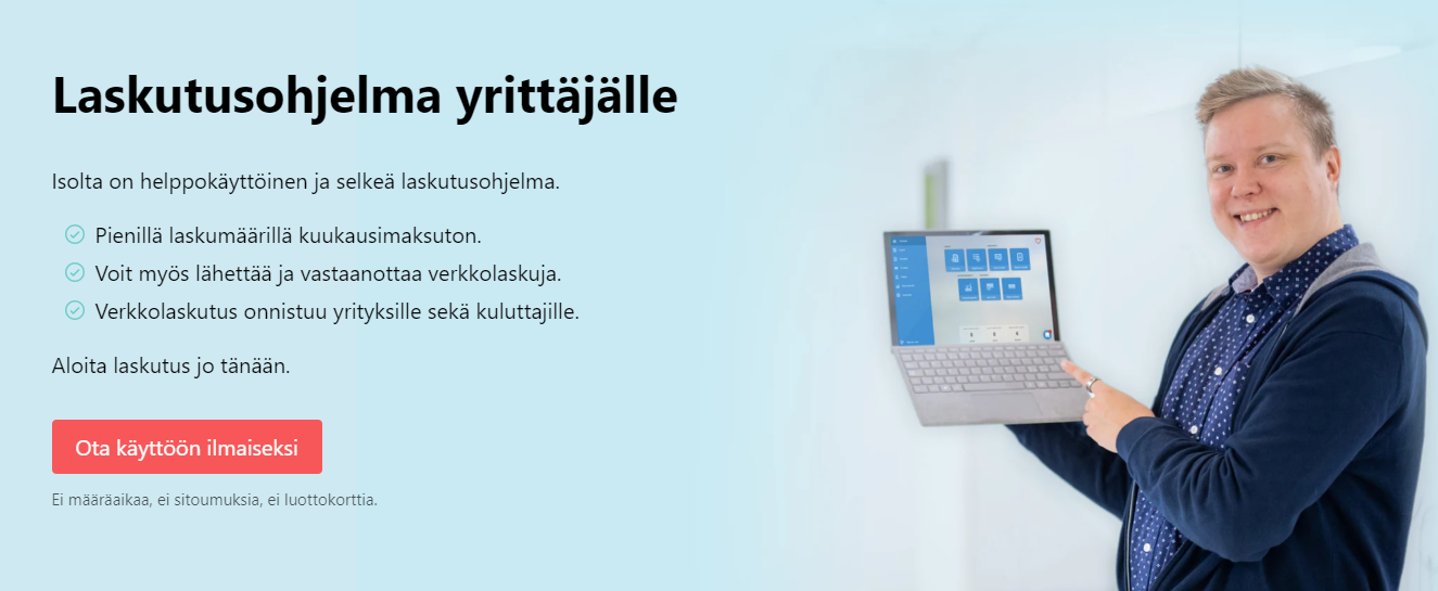 Esittelyssä Yrittäjä.io:n kumppanit: Isolta