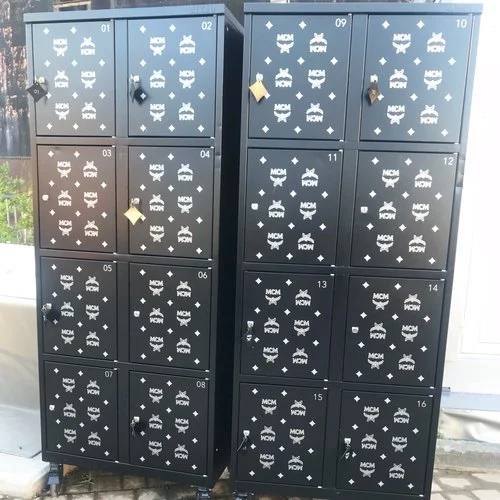 The lockers were MCM, so cute lol