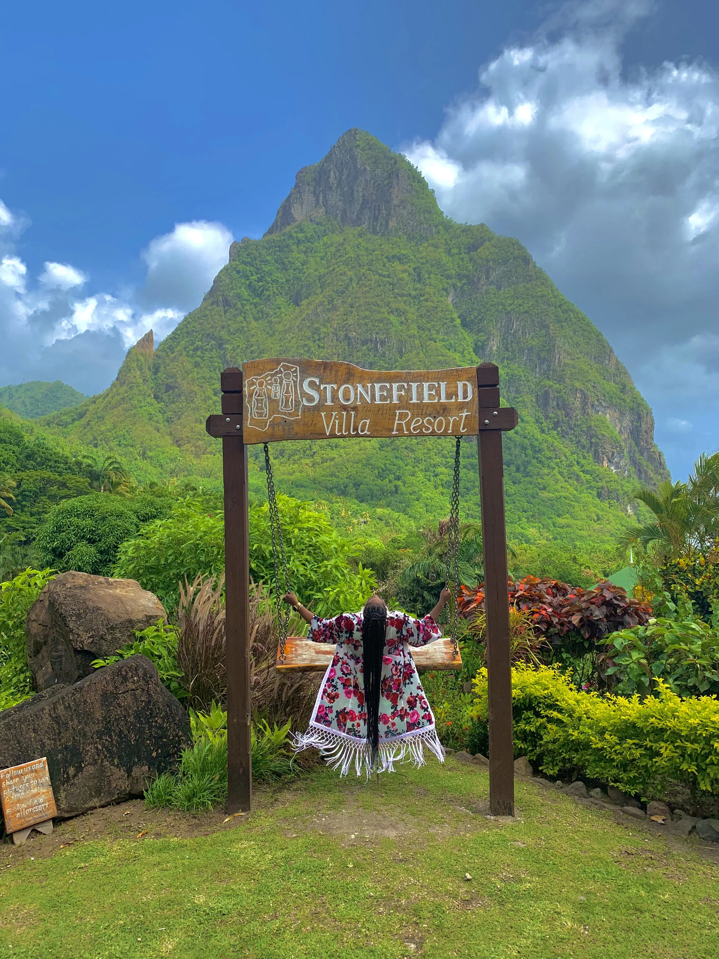 Mango tree Restaurant at Stonefield Villas Resort St.Lucia