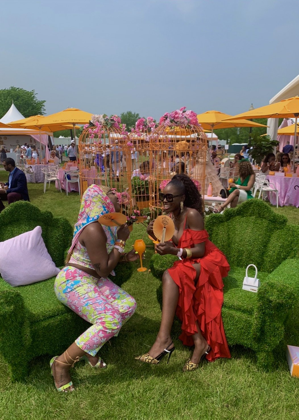 NYC VLOG: 2023 Veuve Clicquot Polo Classic + Block Party on Bed